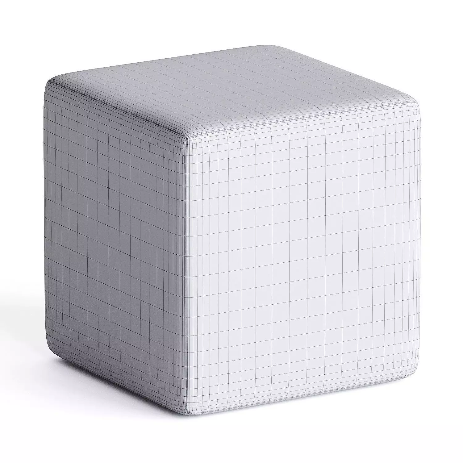 pouf cloud 2 3D model_6