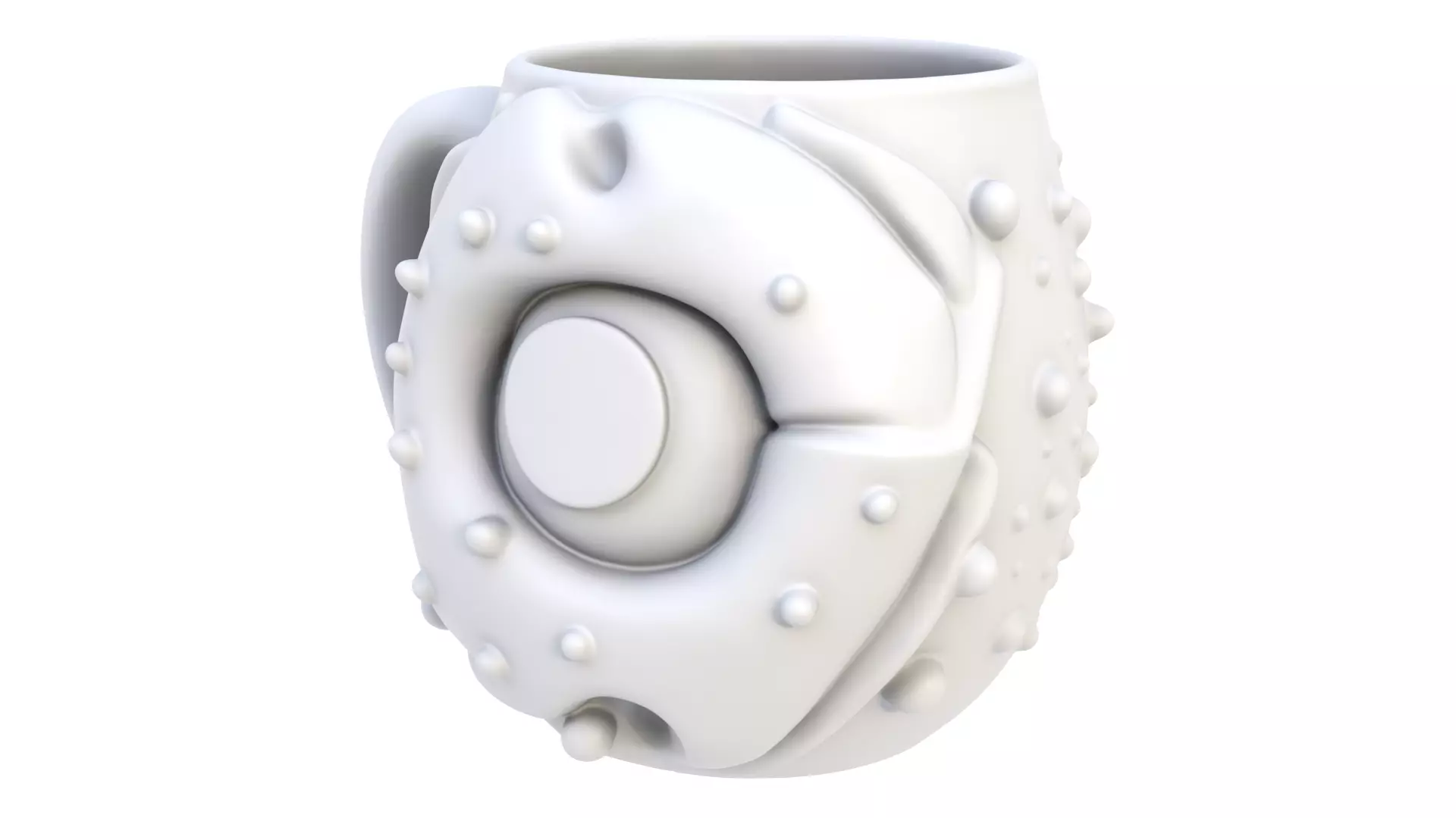 Bagel mug 3D model
