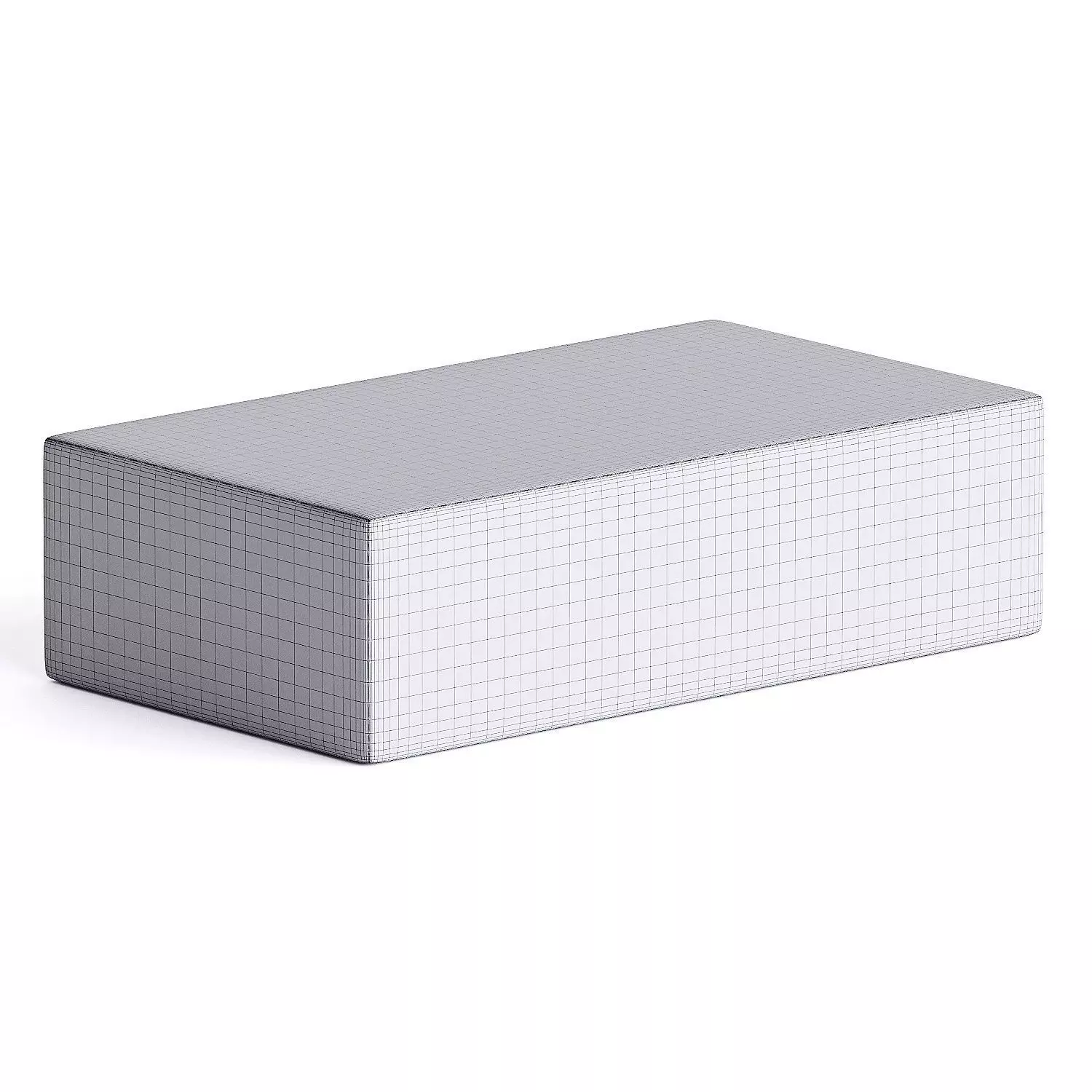 pouf club 3D model_3