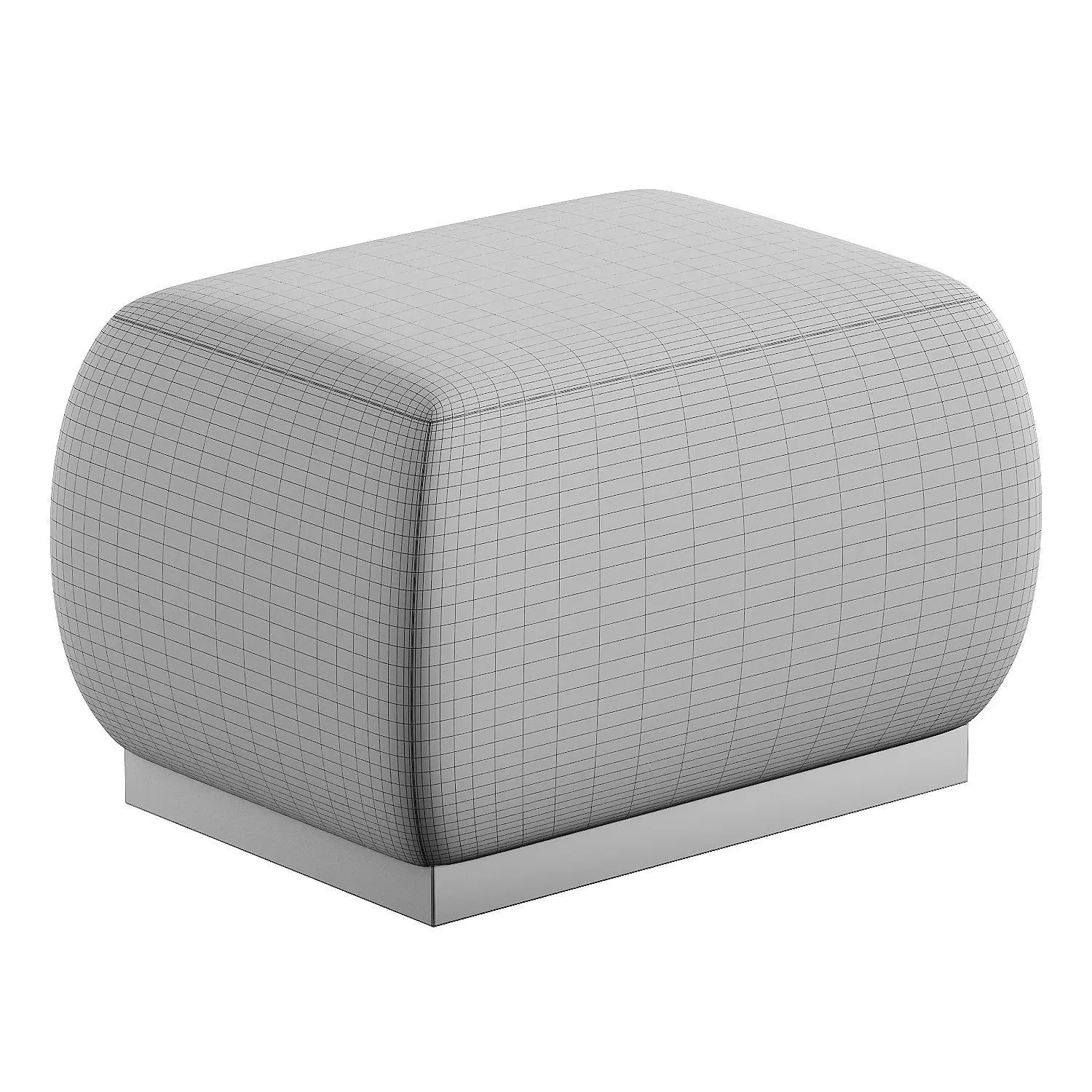 pouf club 2 3D model_6