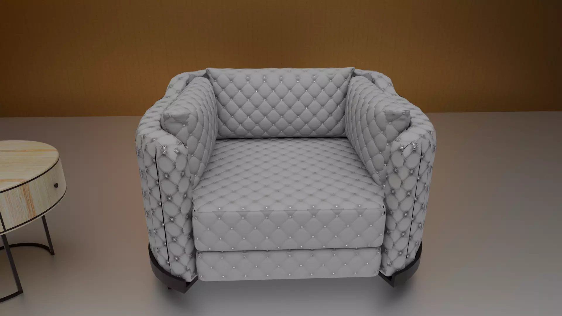 Realistic Luxury Sofa Set  High Quality 3D Model 3D model_7