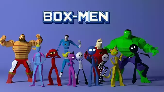 BOX-MEN -suite of body mechanic rigs
