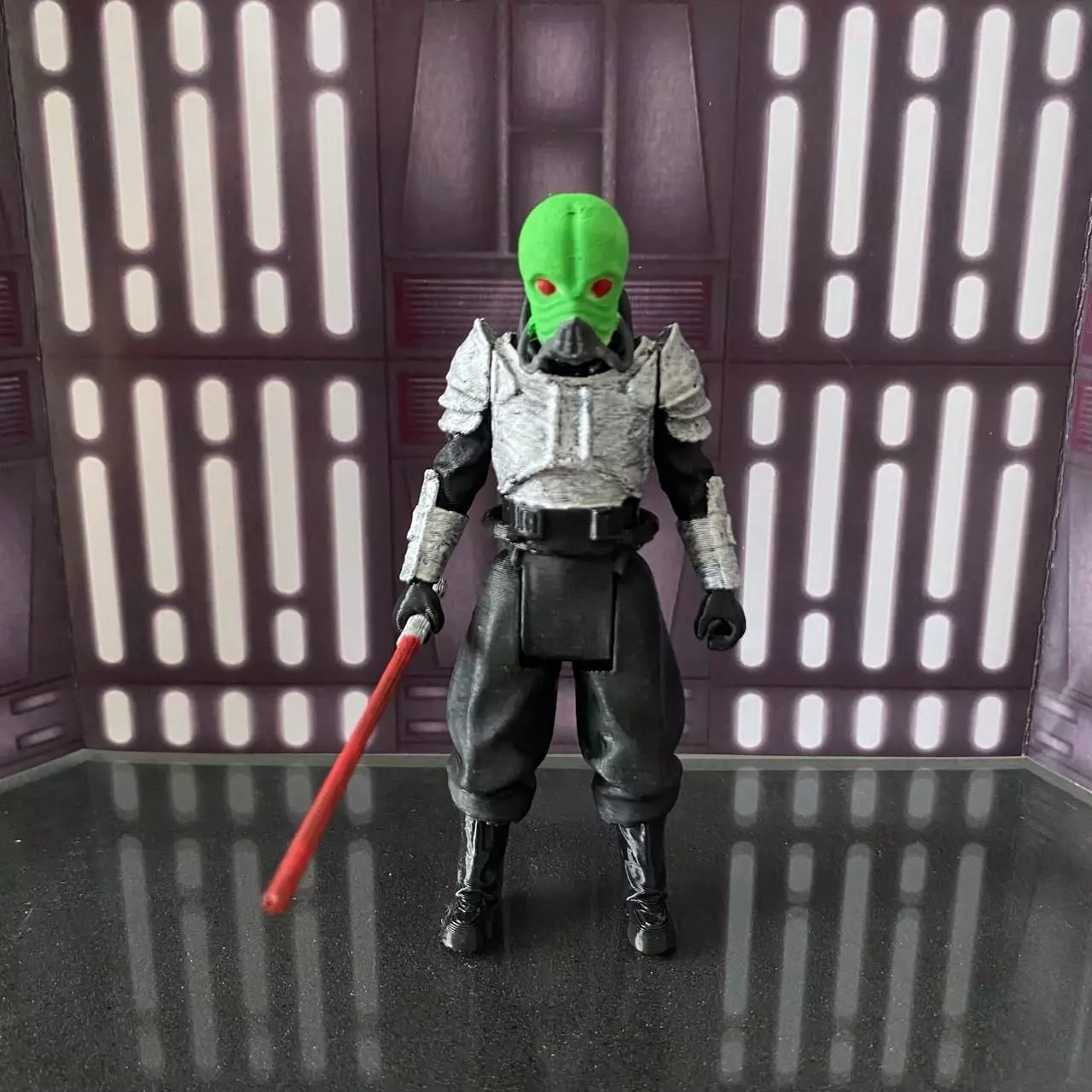 Darth tenebrous star wars vintage toy kenner 3D print model_2