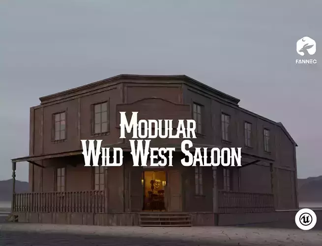 Modular - Wild West Saloon - Unreal Engine