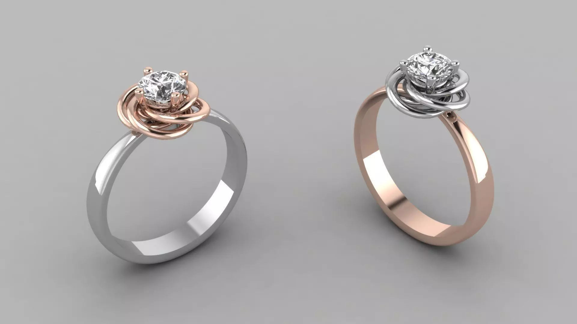 ring rose 3D print model
