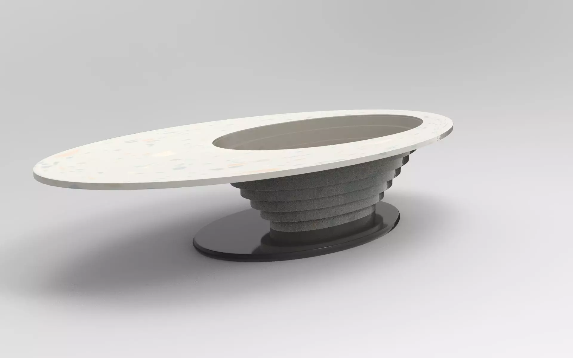 Bonny Coffee Table Low-poly 3D model_4