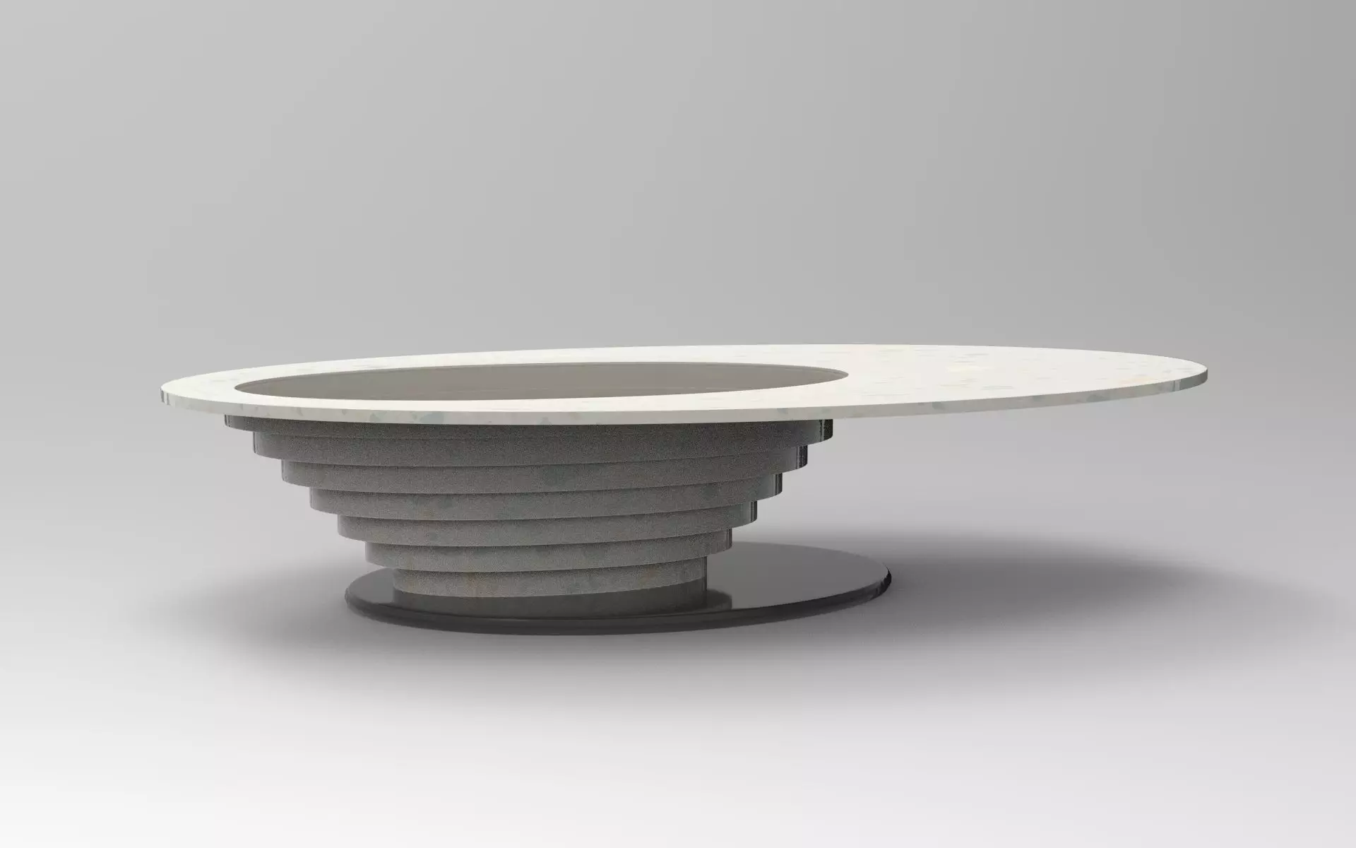 Bonny Coffee Table Low-poly 3D model_2