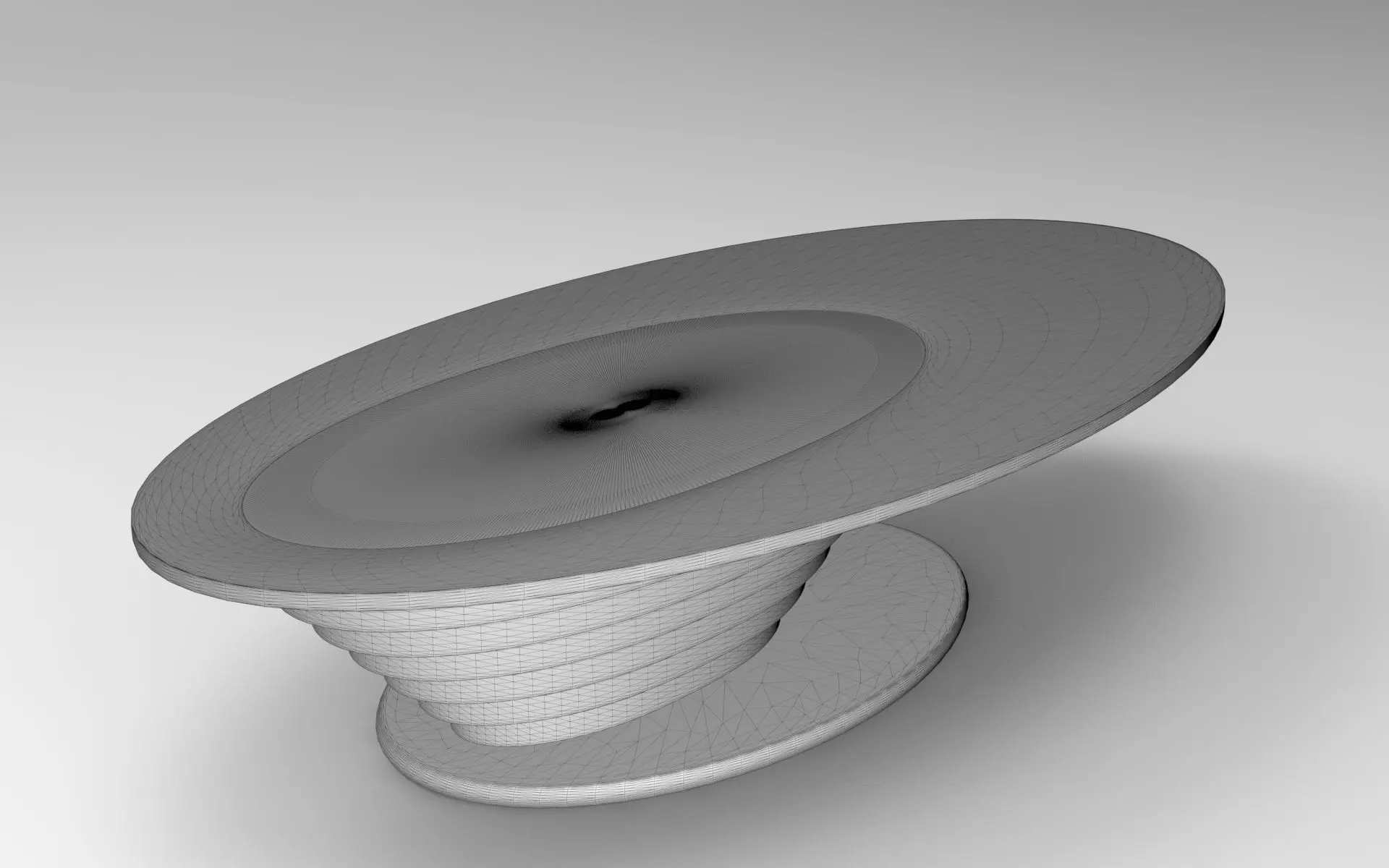 Bonny Coffee Table Low-poly 3D model_6