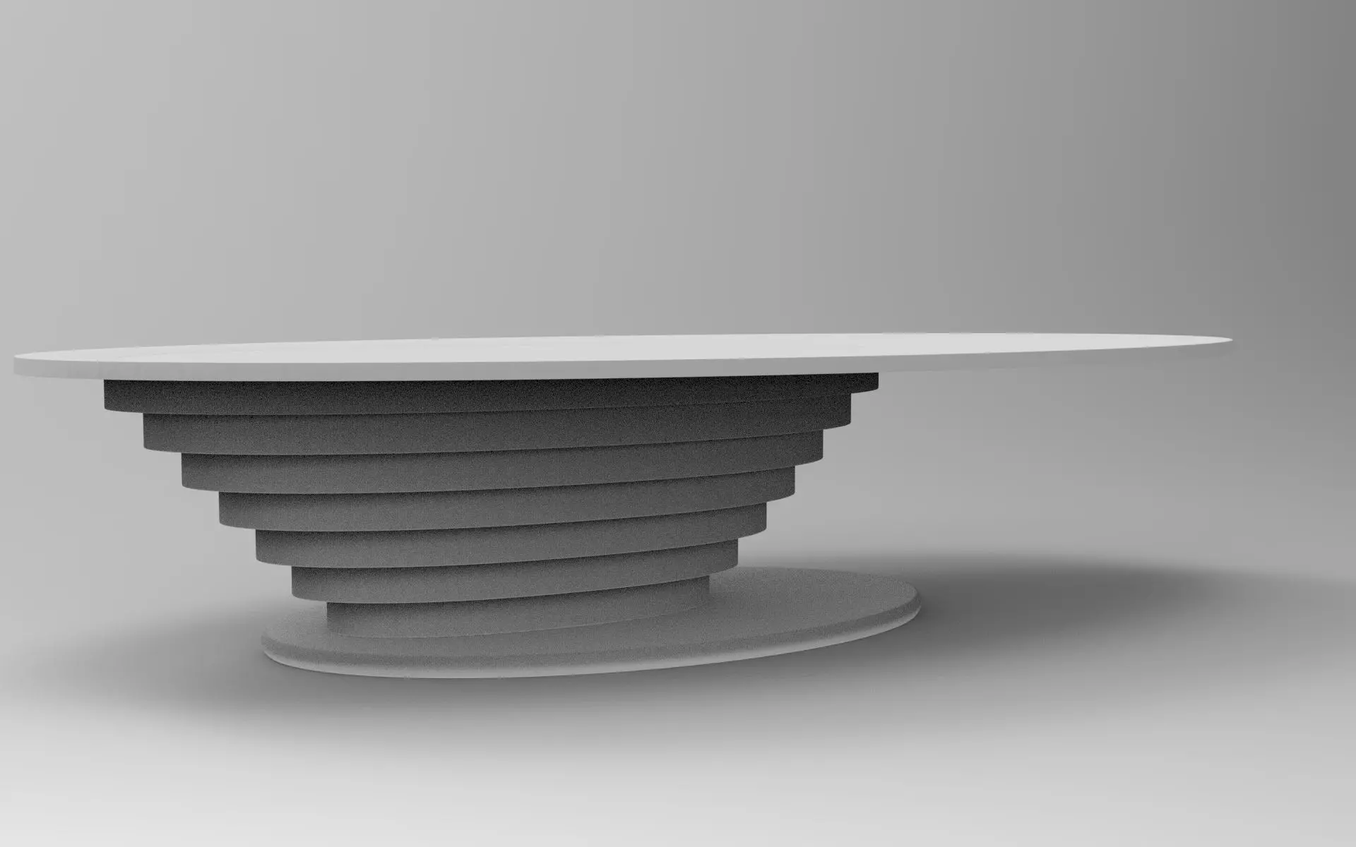 Bonny Coffee Table Low-poly 3D model_7