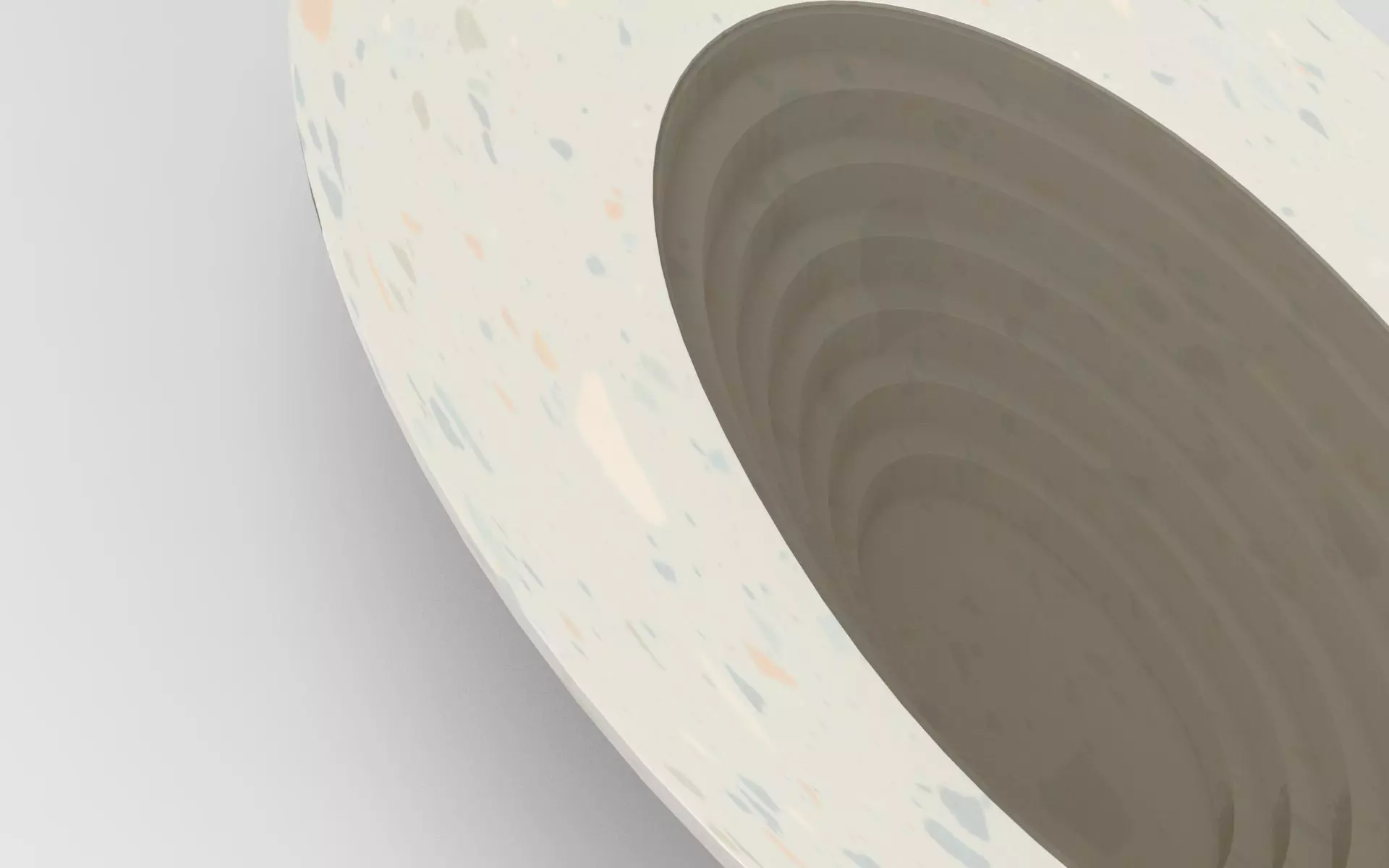 Bonny Coffee Table Low-poly 3D model_3