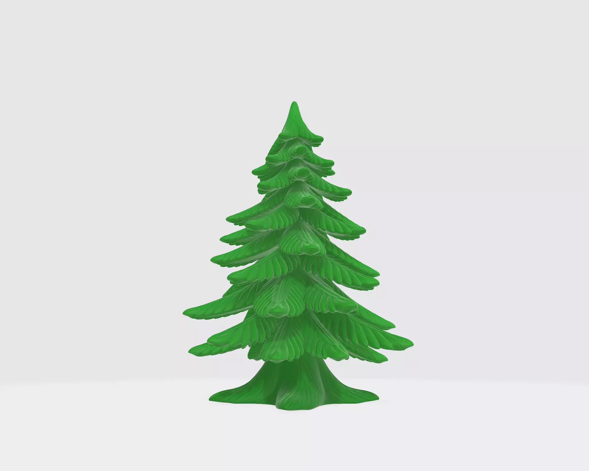Christmas Tree Festive Evergreen Decor for Holiday Display 3D print model_6