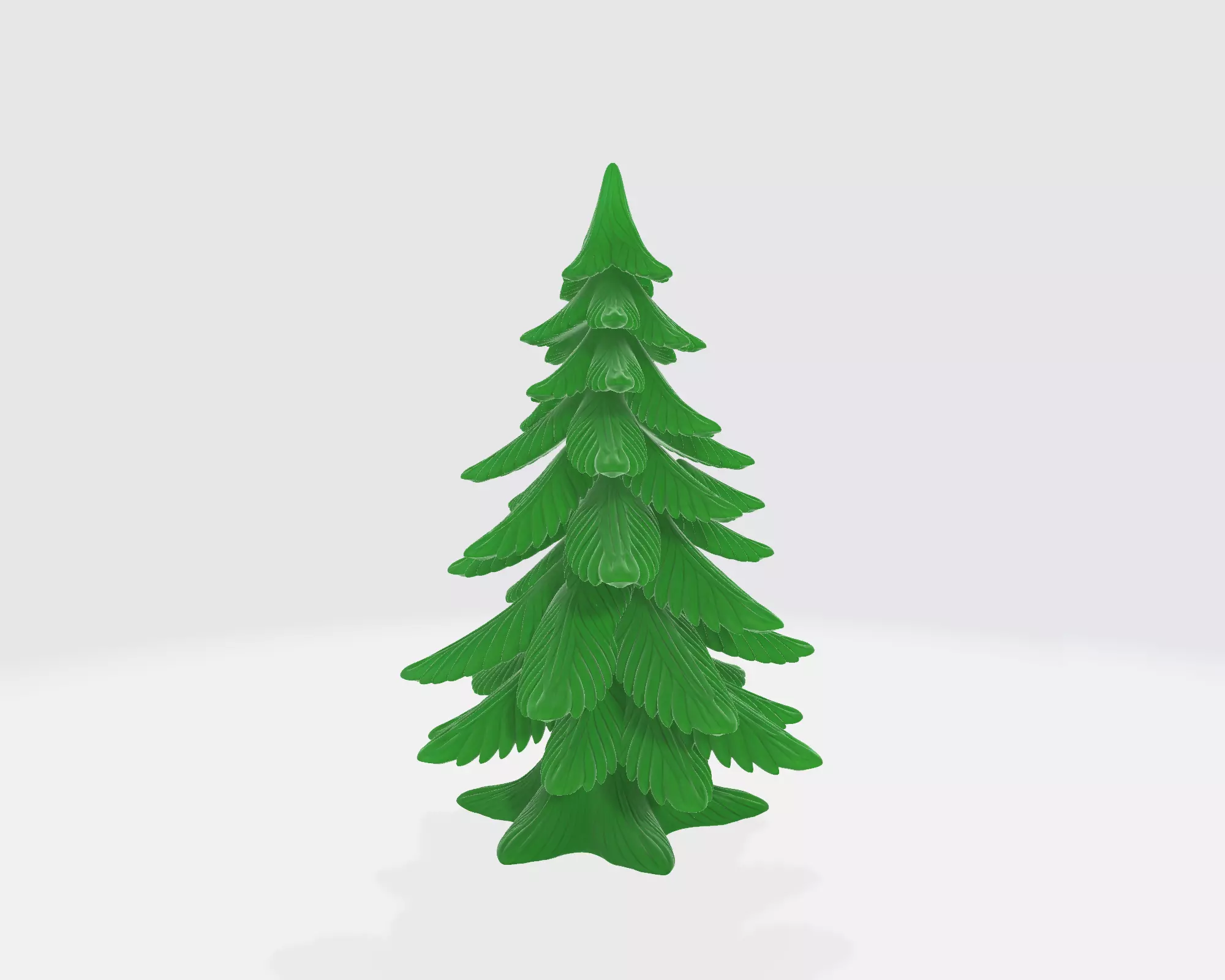 Christmas Tree Festive Evergreen Decor for Holiday Display 3D print model_8