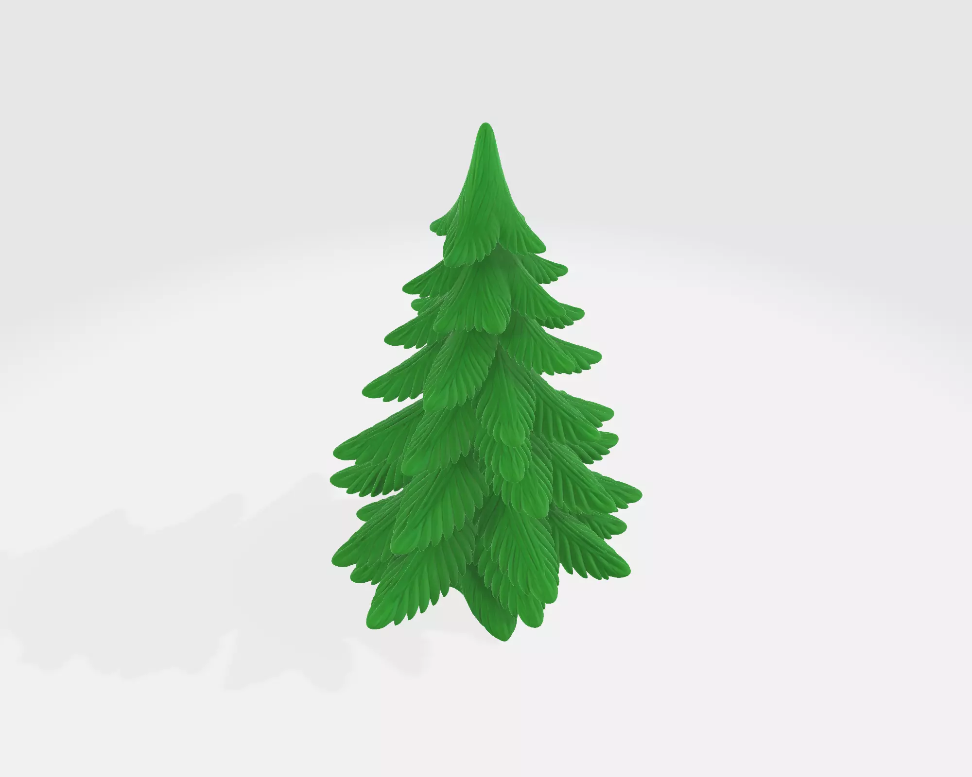 Christmas Tree Festive Evergreen Decor for Holiday Display 3D print model_5