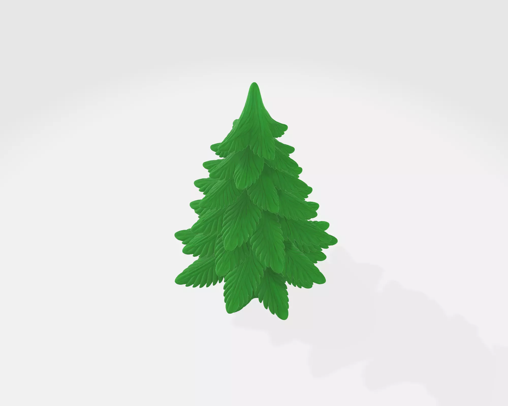 Christmas Tree Festive Evergreen Decor for Holiday Display 3D print model_7