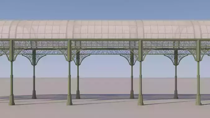 Iron Passage Canopy Structure