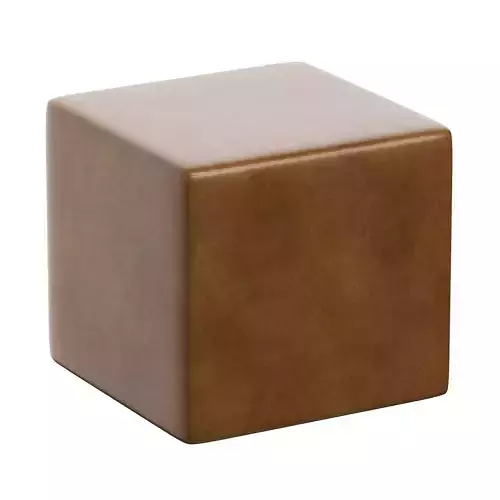 cubo pianco 1 pouf