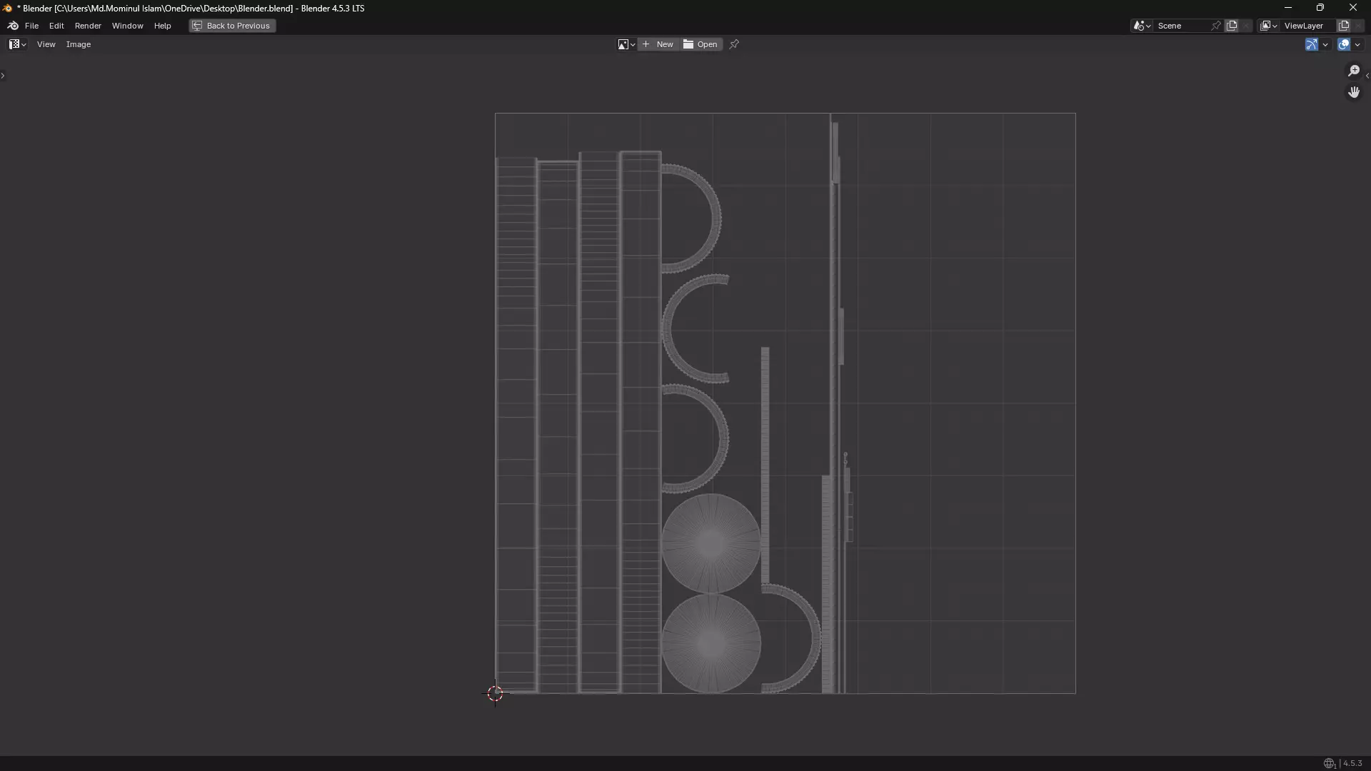 Silver Medal PBR 3D model_38