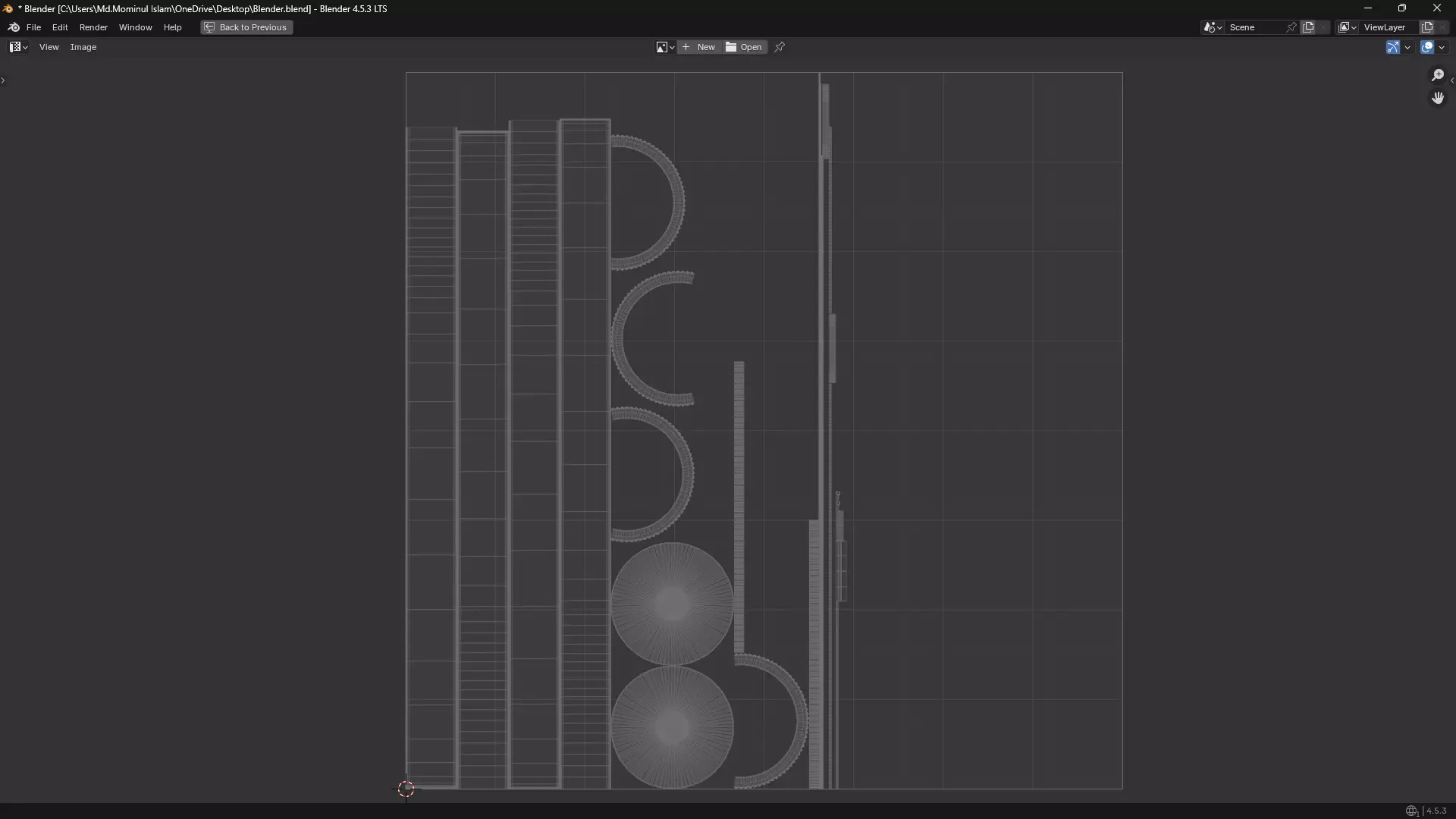 Silver Medal PBR 3D model_40