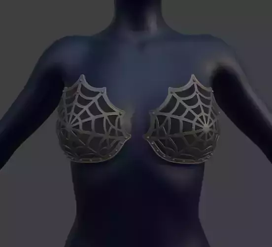 SPIDER WEB BRA CUPS