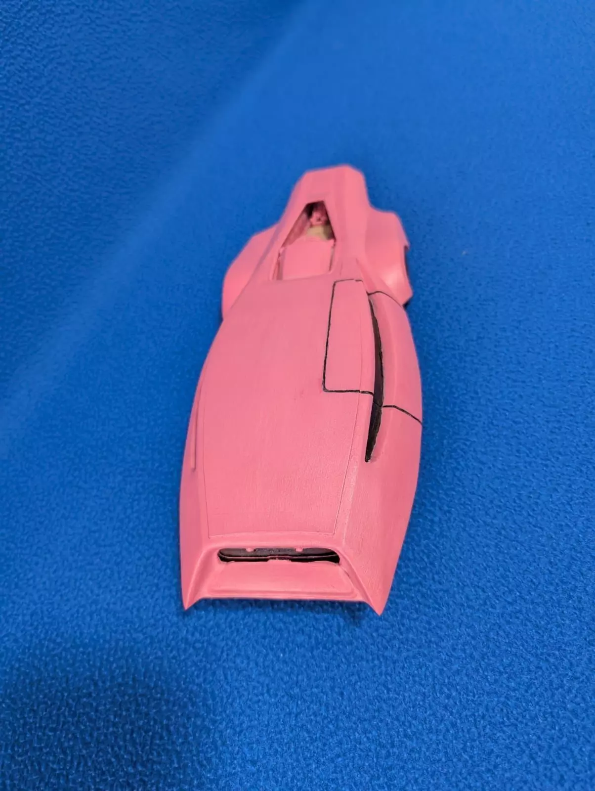 Pantera Rosa coche para impresion STL Pink Panther Car Model 3D print model_5