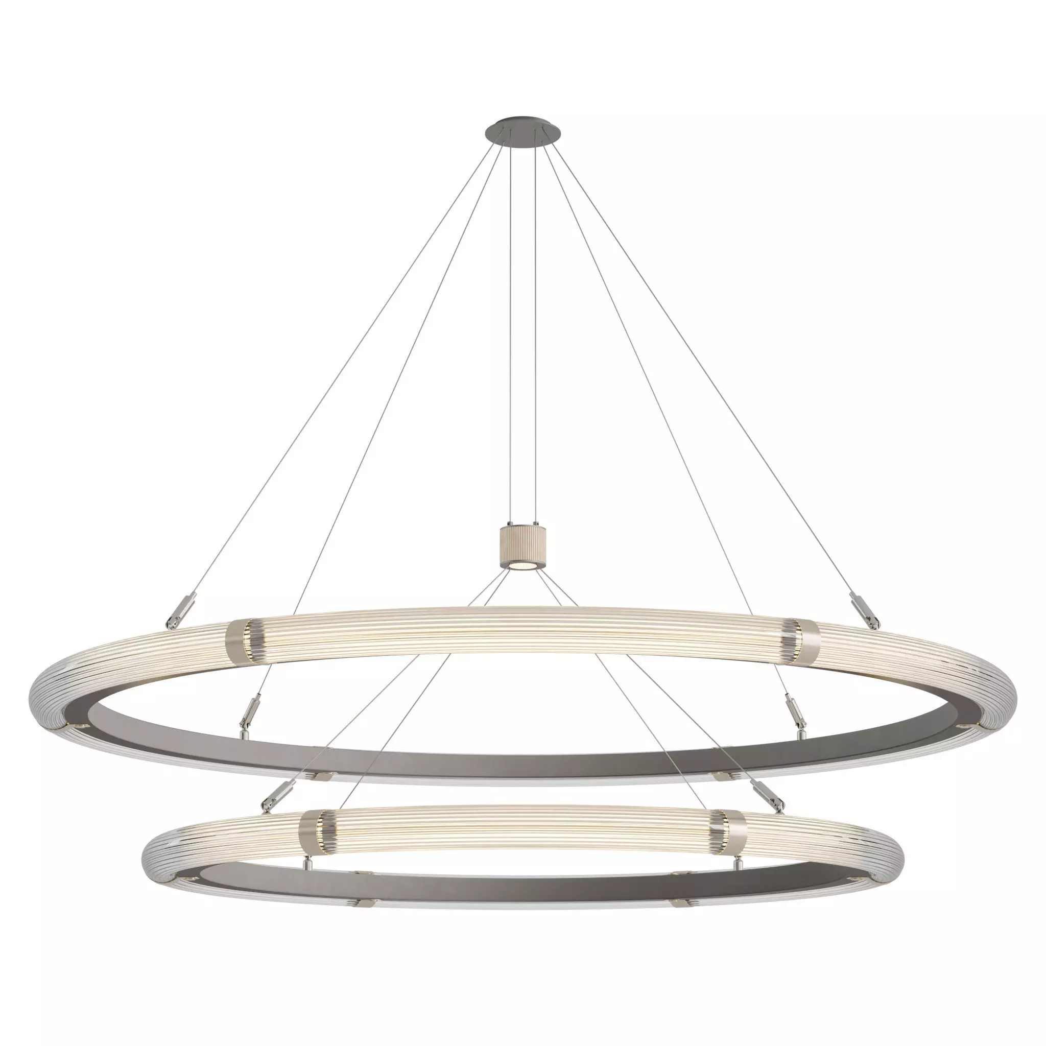 JAdams and Co-Strata Circular Pendant Light -900 -1200 -Two Tier 3D Model Collection_14