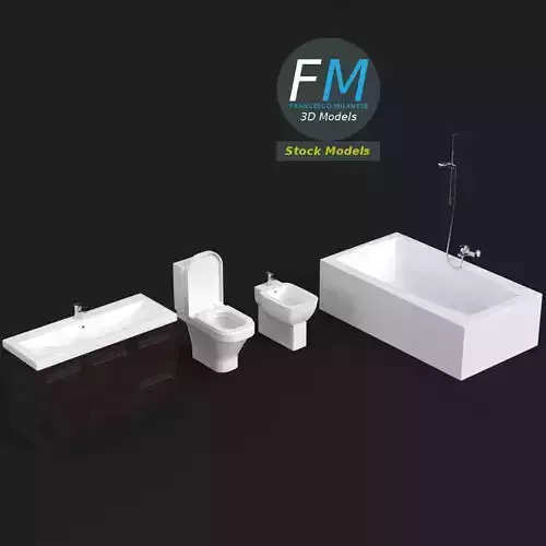 Bathroom set