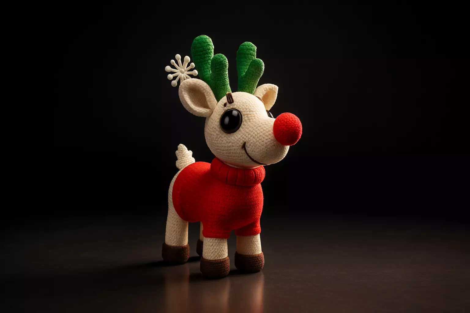 Christmas Reindeer Adorable Holiday Decor 3D print model
