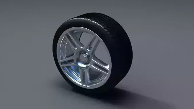 Car rim Free 3D model