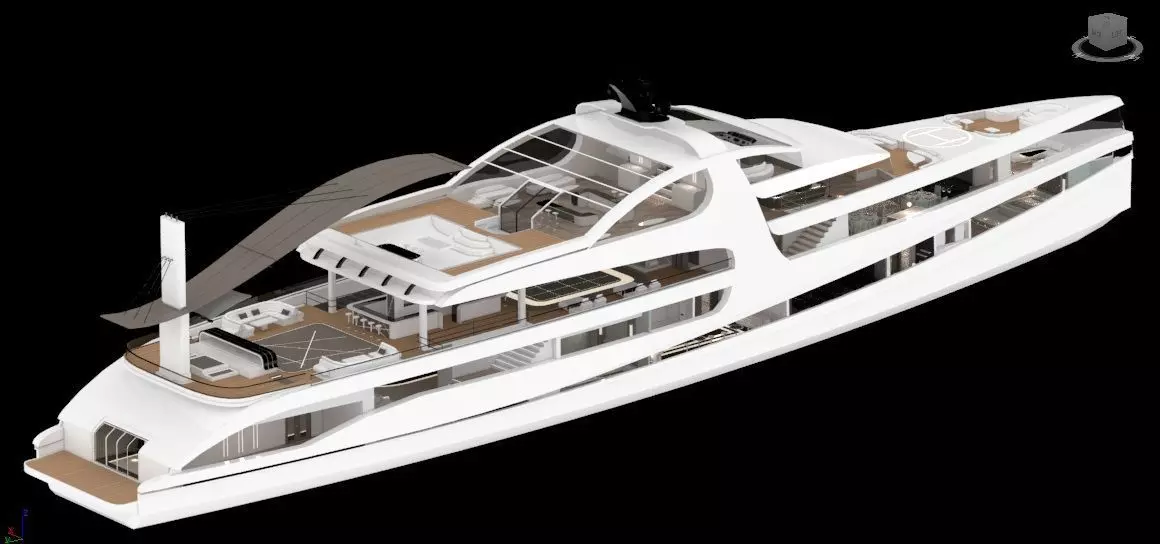 Super Yacht Club v5 - FINAL Low-poly 3D model_1