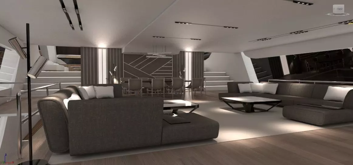 Super Yacht Club v5 - FINAL Low-poly 3D model_8