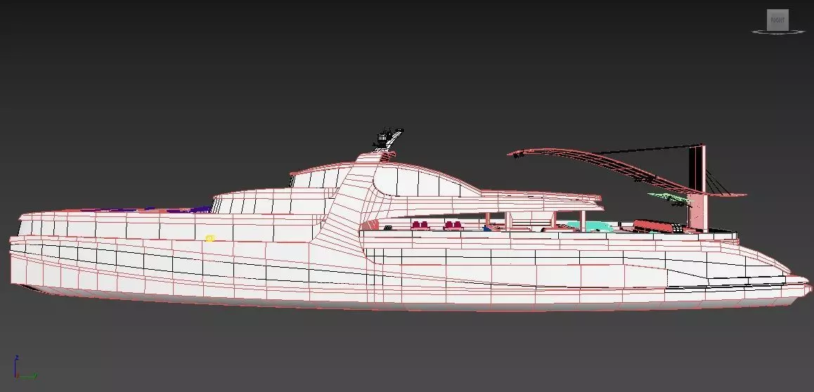 Super Yacht Club v5 - FINAL Low-poly 3D model_5