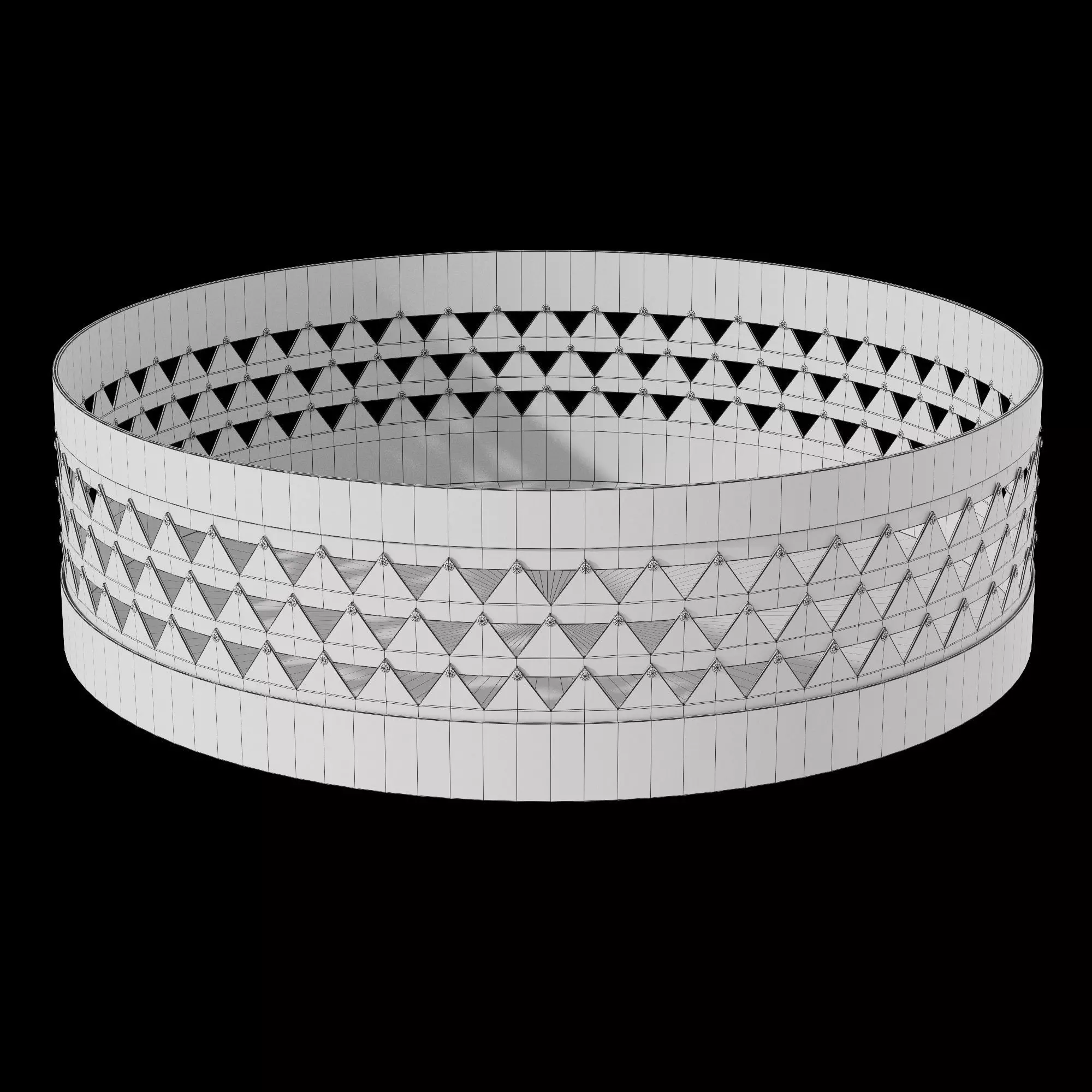 Nereide Basket by Exteta Low-poly 3D model_5