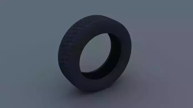Car tire Free 3D model