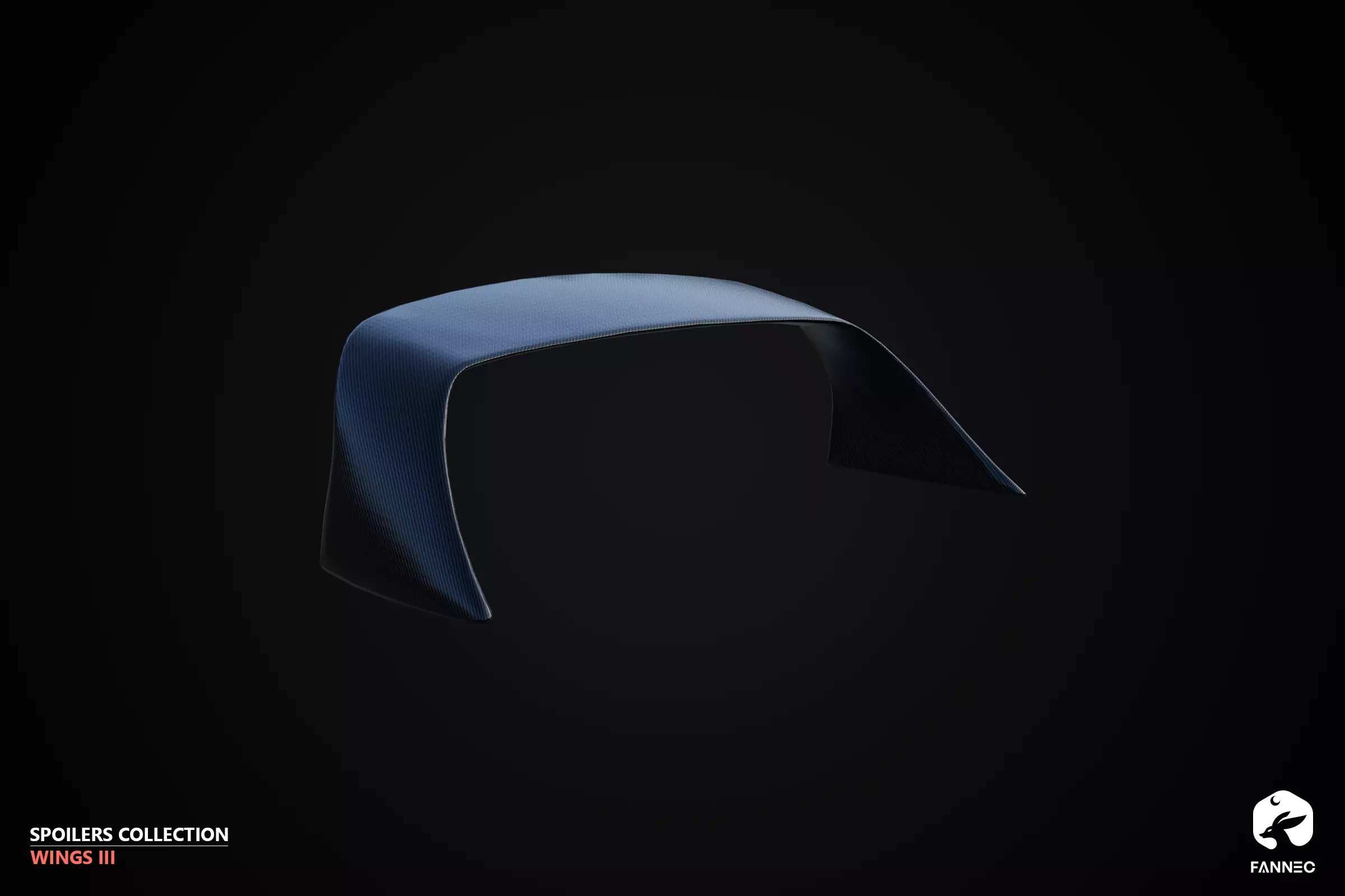 WINGS - Spoilers Collection III - All Formats Low-poly 3D model_18