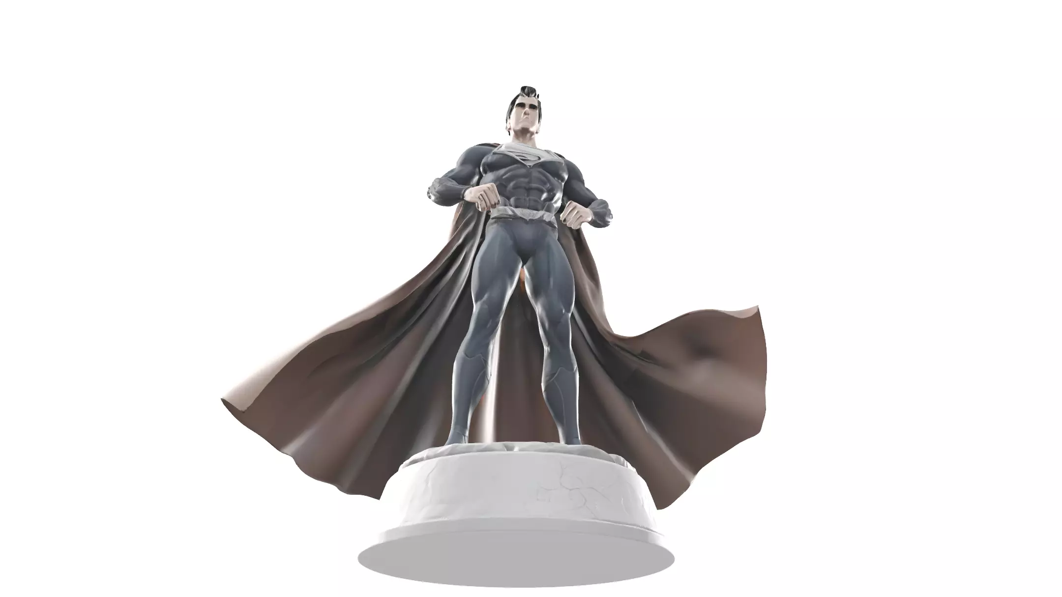 Steel Guardian  Highpoly 3D Print 3D print model_4