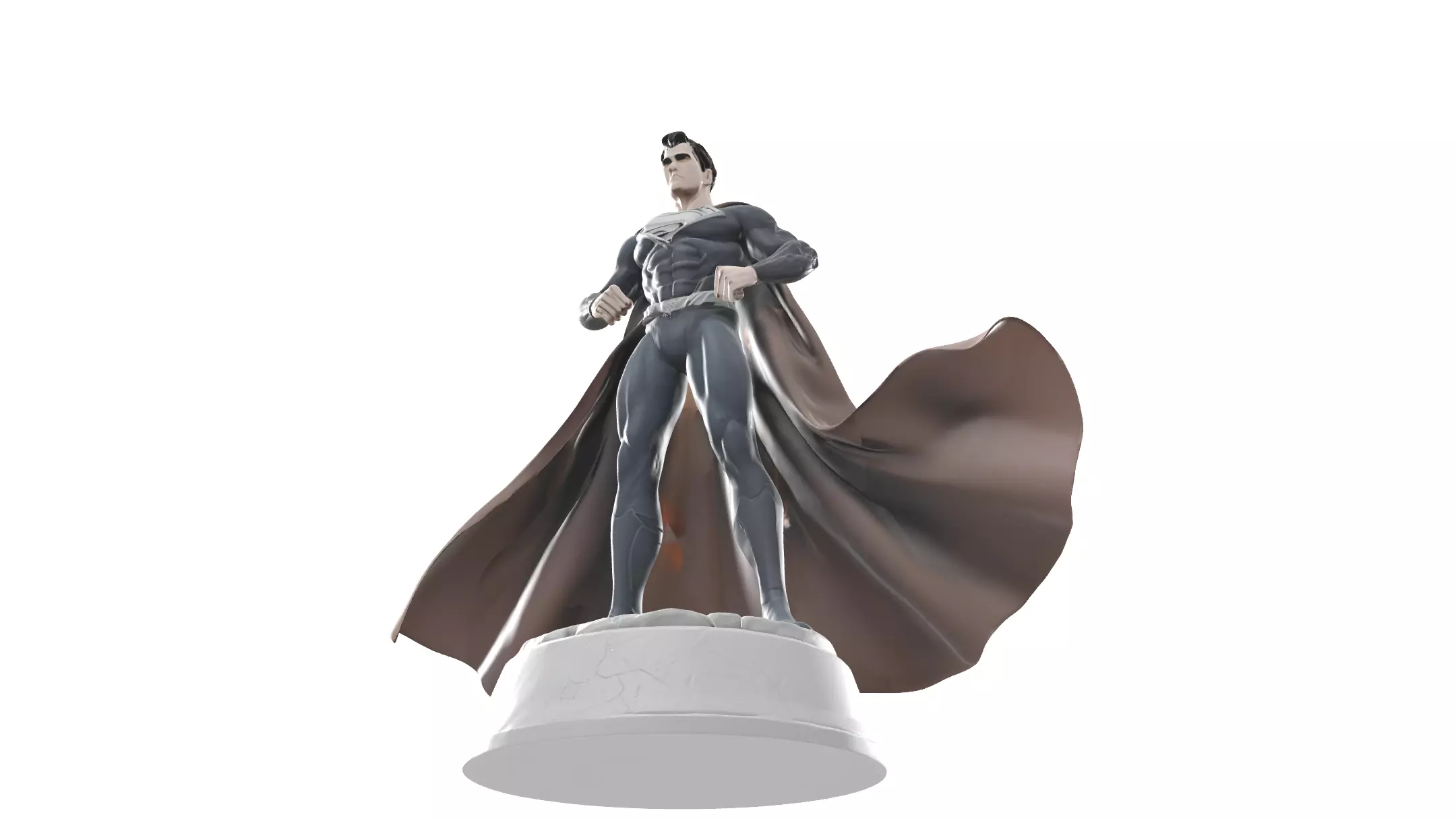 Steel Guardian  Highpoly 3D Print 3D print model_37