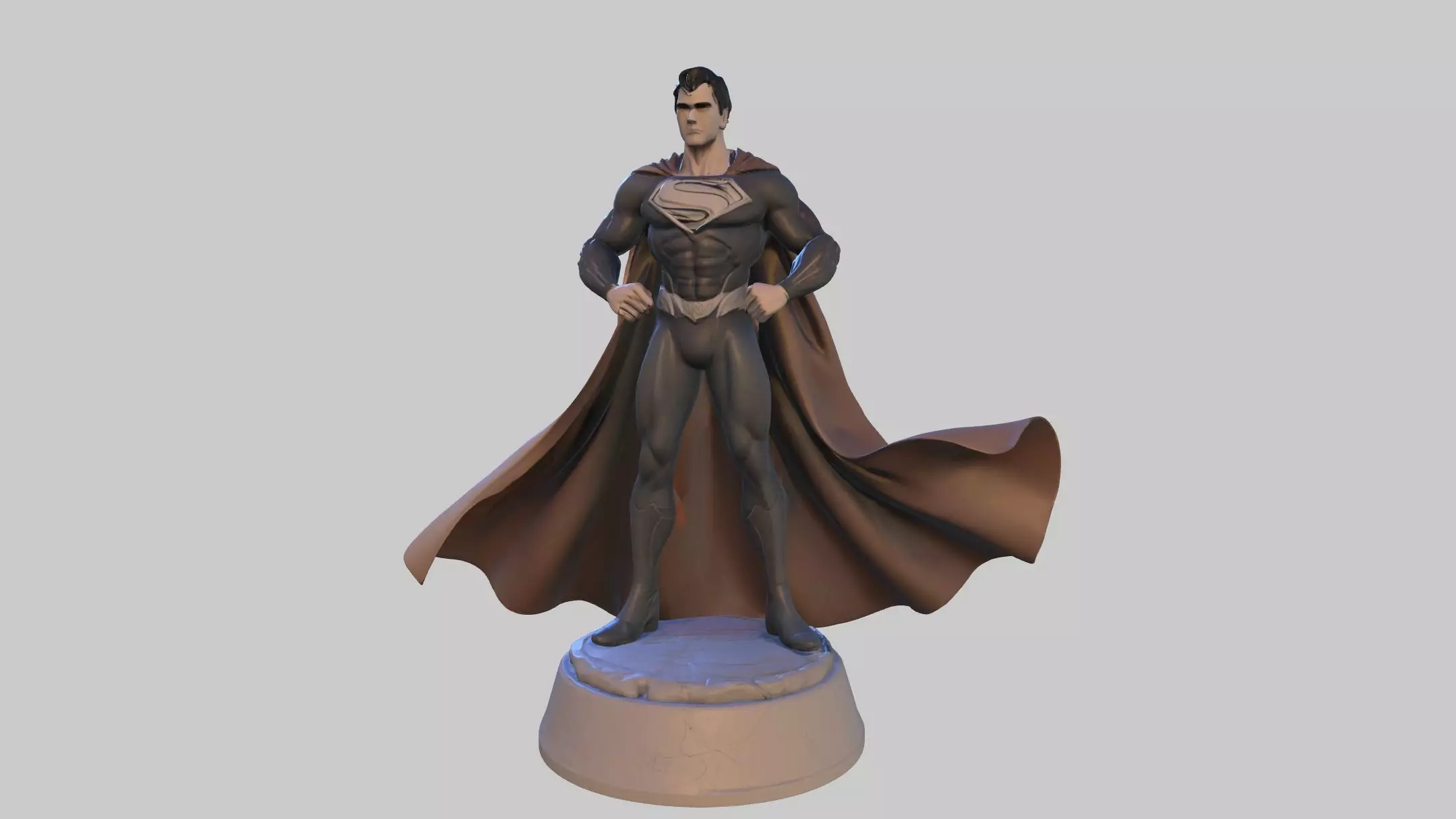 Steel Guardian  Highpoly 3D Print 3D print model_34