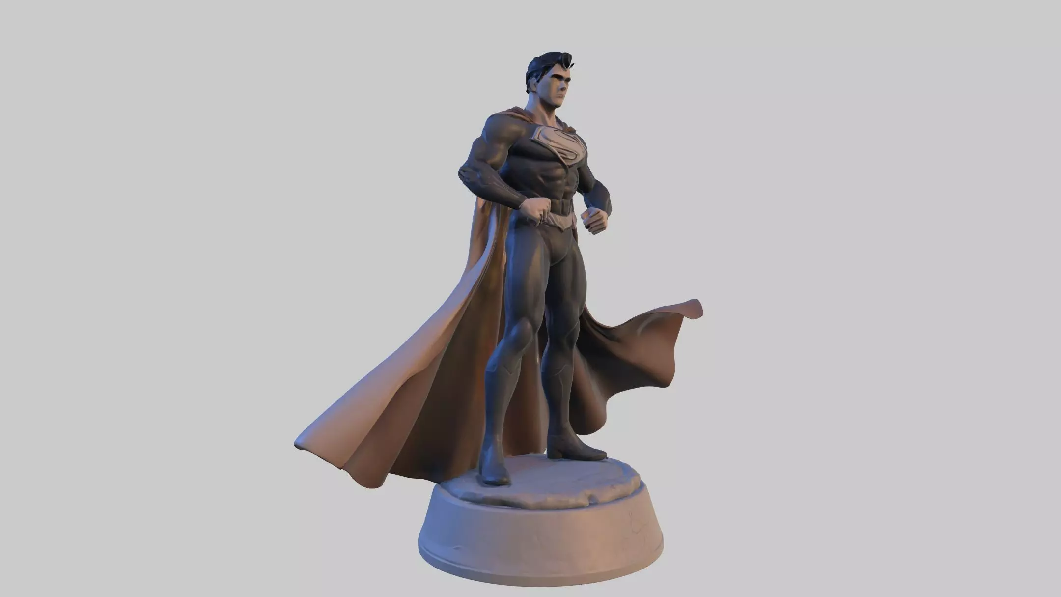 Steel Guardian  Highpoly 3D Print 3D print model_36