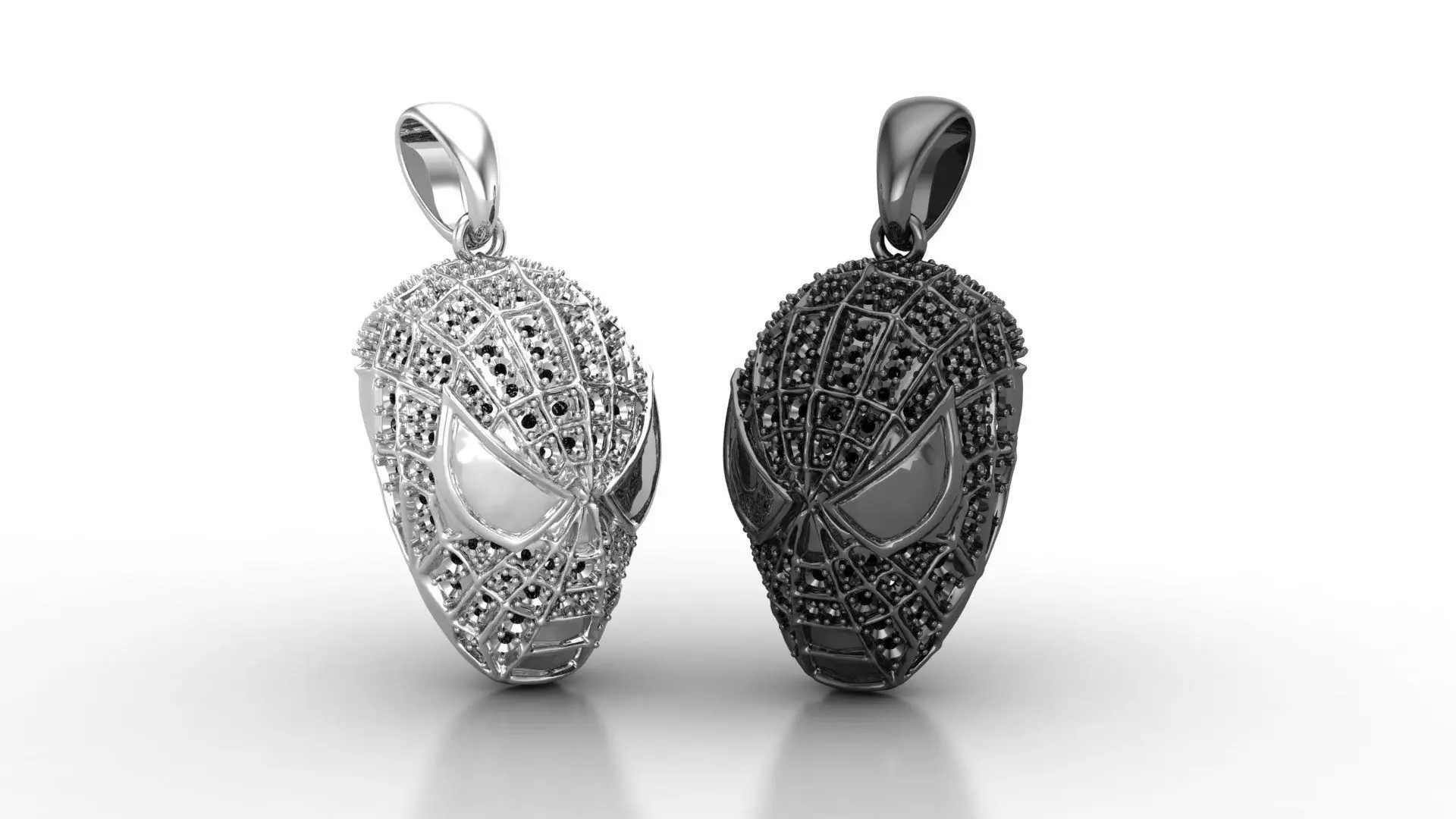 Golden Web Ring 3D print model_0