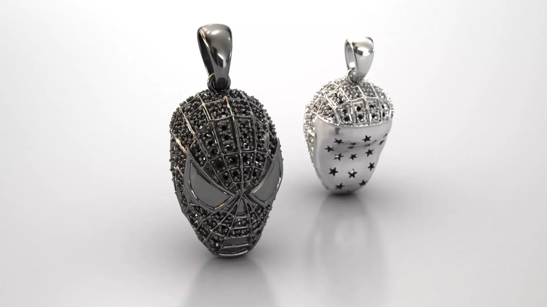 Golden Web Ring 3D print model_2