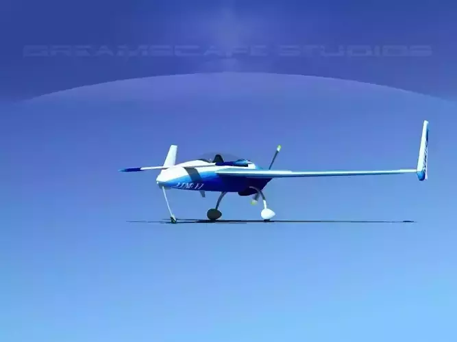 Rutan Long-EZ V01 3D model