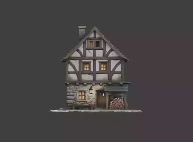 Medieval Timber House