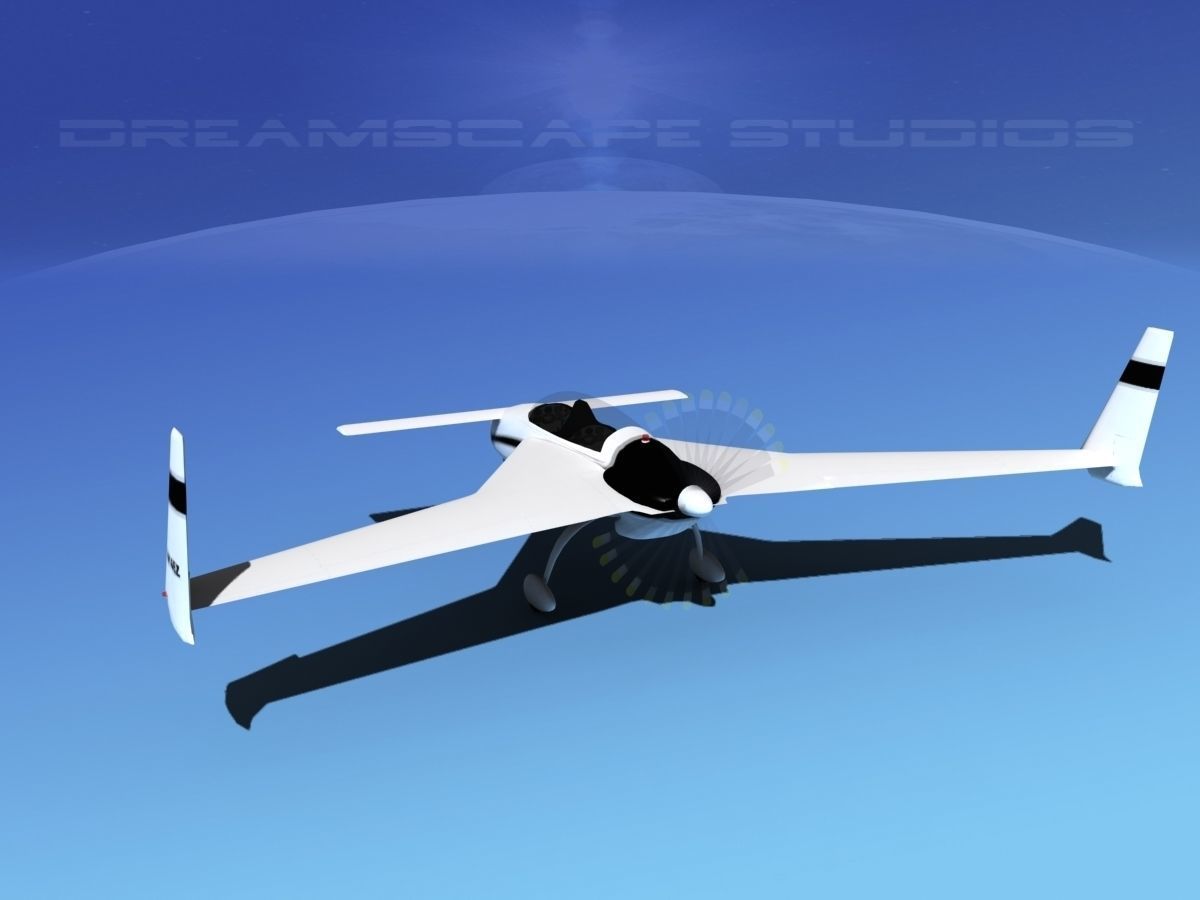 Rutan Long-EZ V03 3D model_5