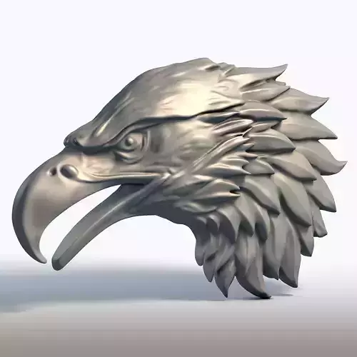 Eagle Head Sculpture Majestic Bird of Prey Bust 