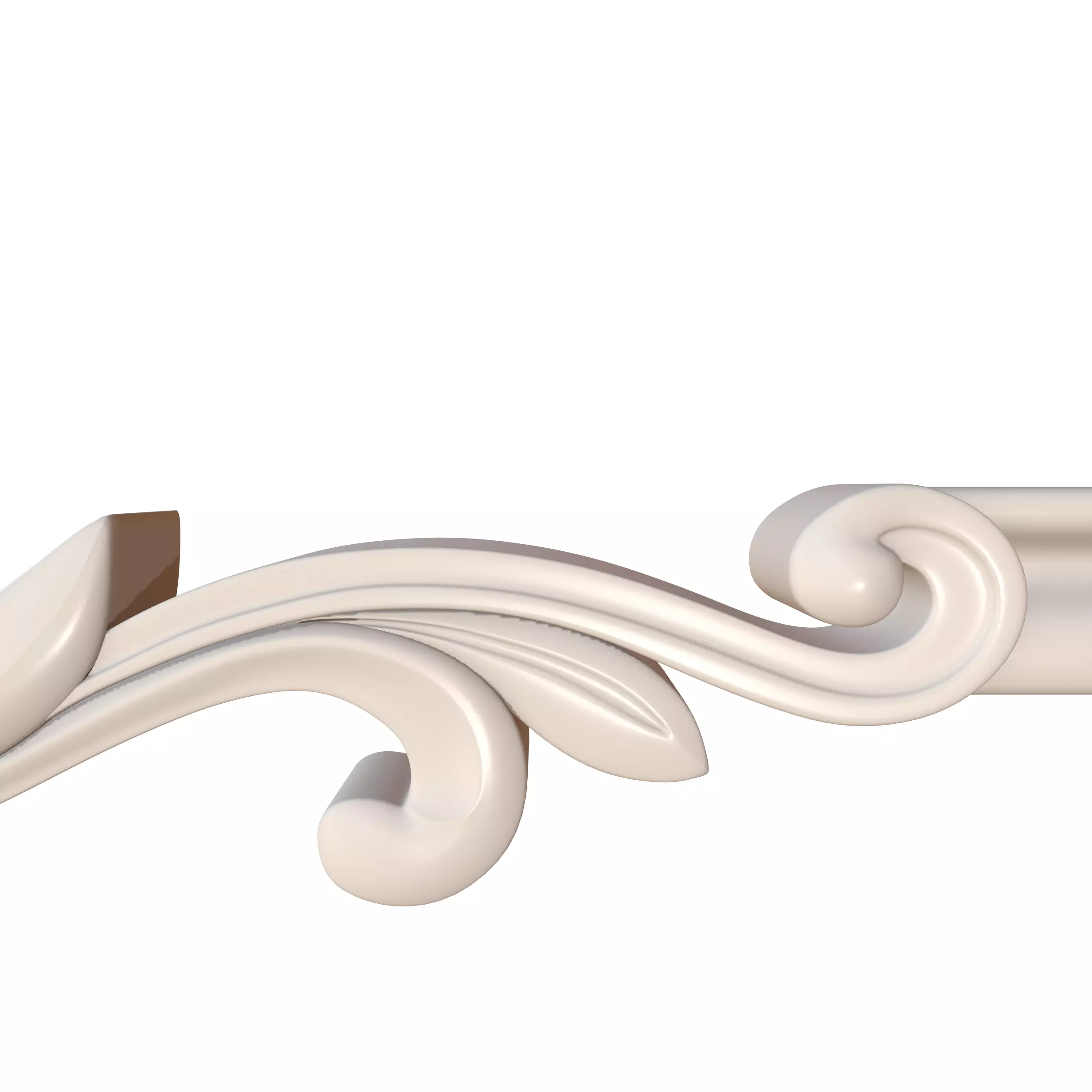 Frame Mirror Ornamental Elegant Classic Vol 03 3D model_12