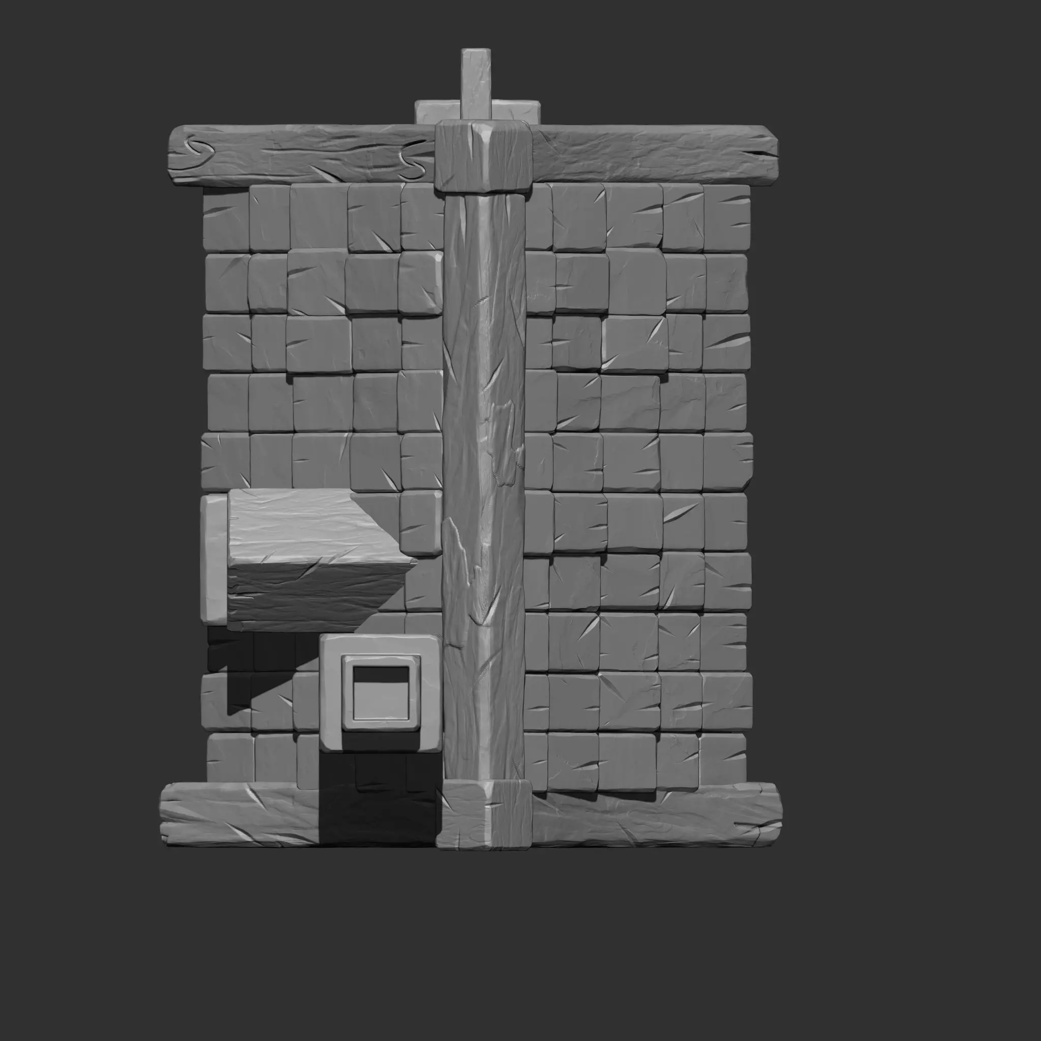 Stylized House IMM Brush Pack 5 in One 3D model_15