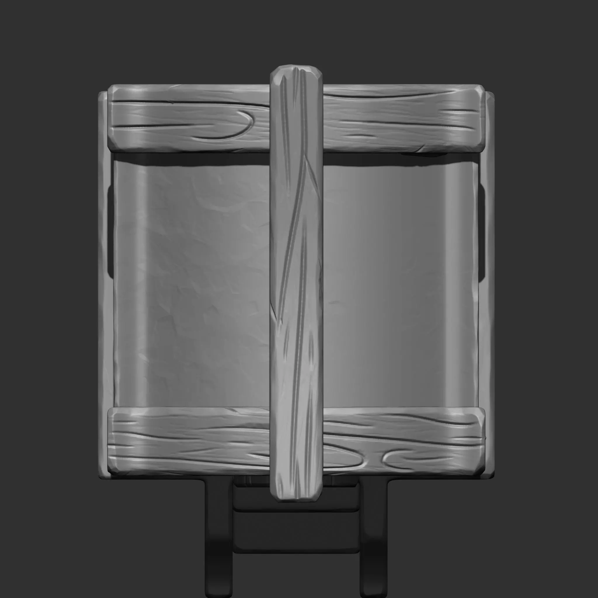 Stylized House IMM Brush Pack 5 in One 3D model_3