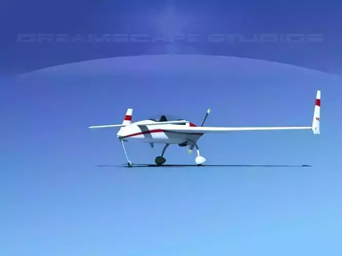 Rutan Long-EZ V05 3D model