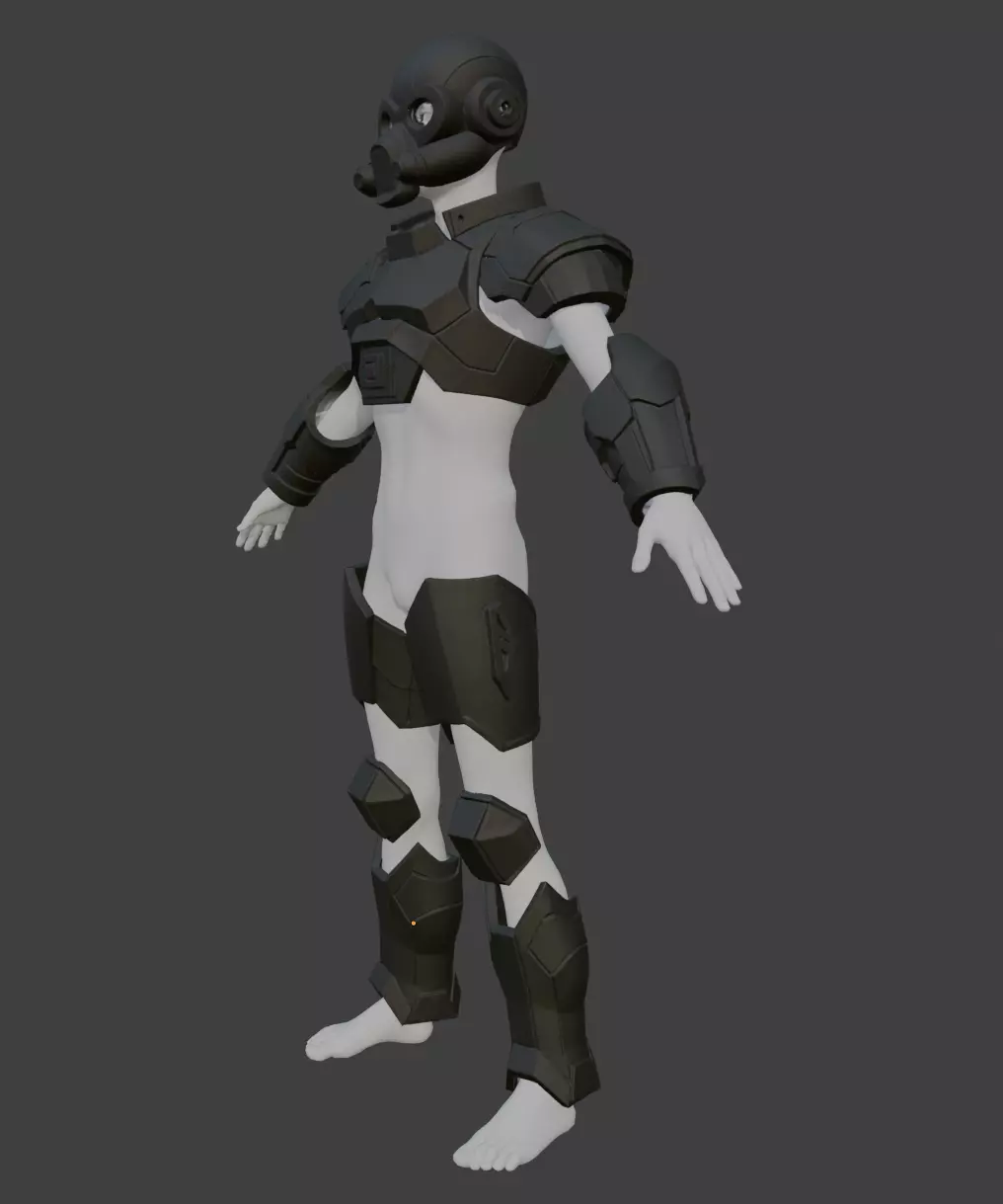 CHERNOBYL ARMOR SET 3D print model_1