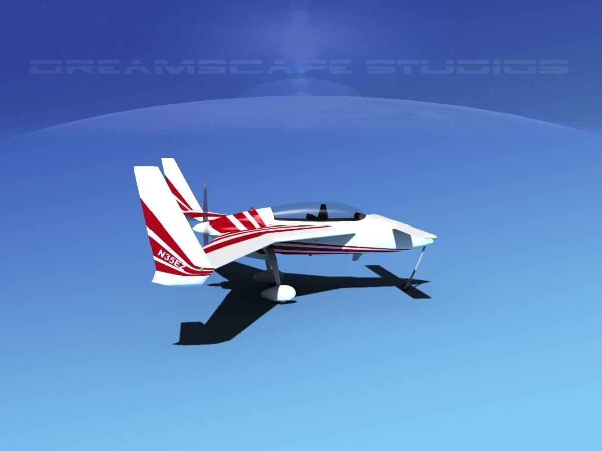 Rutan Long-EZ V06 3D model_5